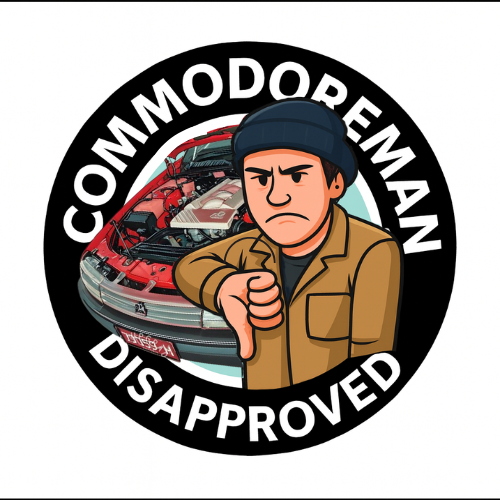 CommodoreMan Disapproved Sticker